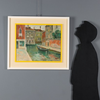 Dipinto di Eugenio Polesello,Rio a Venezia,Eugenio Polesello,Eugenio Polesello,Dipinto di Eugenio Polesello,Eugenio Polesello,Eugenio Polesello,Eugenio Polesello,Eugenio Polesello