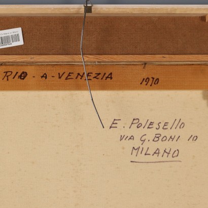 Dipinto di Eugenio Polesello,Rio a Venezia,Eugenio Polesello,Eugenio Polesello,Dipinto di Eugenio Polesello,Eugenio Polesello,Eugenio Polesello,Eugenio Polesello,Eugenio Polesello