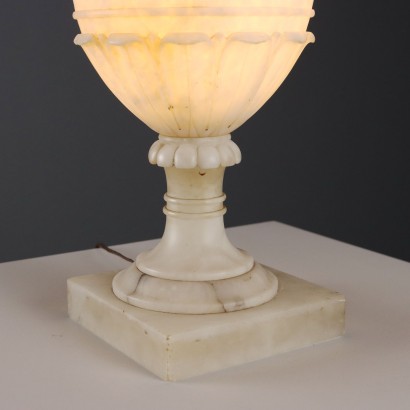 Vaso Lampada in Alabastro