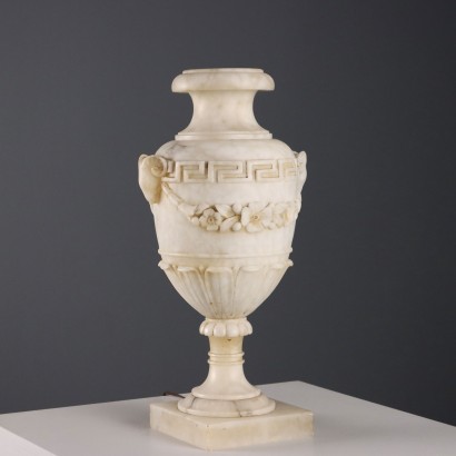 Vaso Lampada in Alabastro