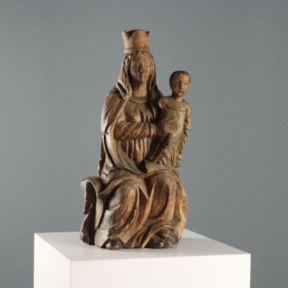 Madonna con Bambino Statua lignea