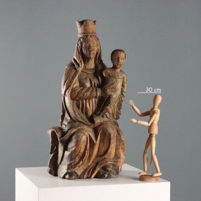 Madonna con Bambino Statua lignea