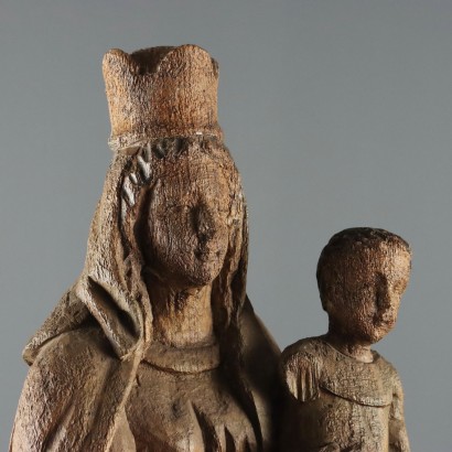 Madonna con Bambino Statua lignea