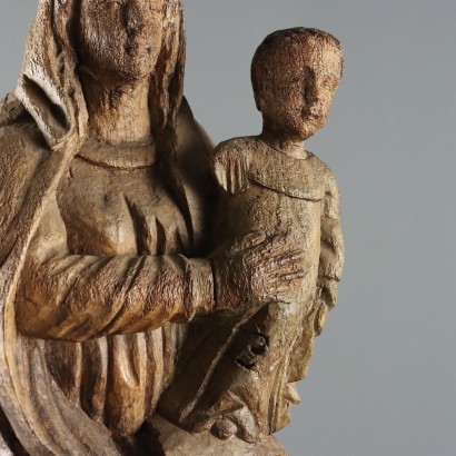 Madonna con Bambino Statua lignea
