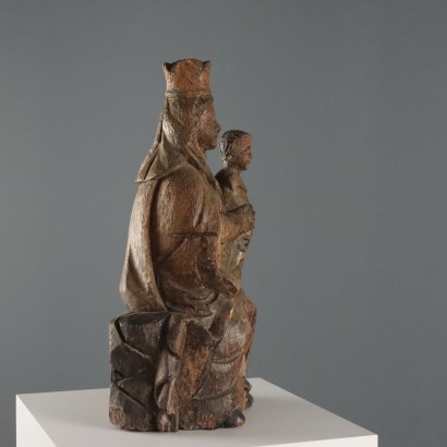 Madonna con Bambino Statua lignea