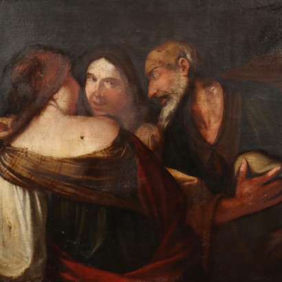 Dipinto Lot e le Figlie