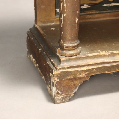 Coppia di stipetti,Coppia di Piccoli Stipi in Stile Rinas