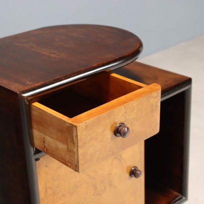 Due Comodini Decò anni '40,Due Comodini Déco anni '40