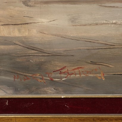 Dipinto Mario Fattori,Dipinto di Mario Fattori,Interno con focolare,Mario Fattori,Mario Fattori,Mario Fattori,Mario Fattori