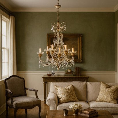 Lampadario,Lampadario a Dieci luci