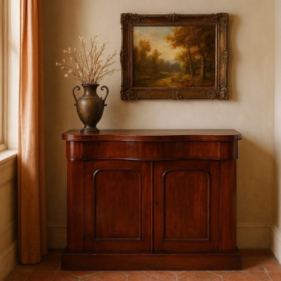 Credenza Vittoriana,Credenza Vittoriana in Mogano
