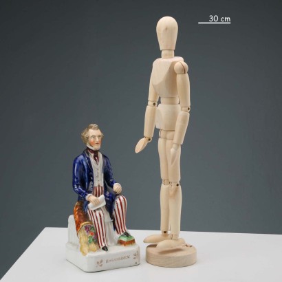 Scultura in Ceramica Manifattura Staffords