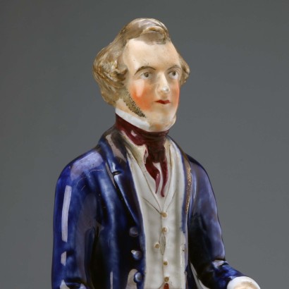 Scultura in Ceramica Manifattura Staffords