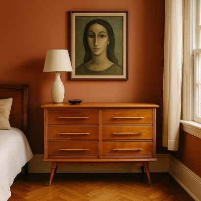 Cassettiera a sei cassetti anni 0apostro