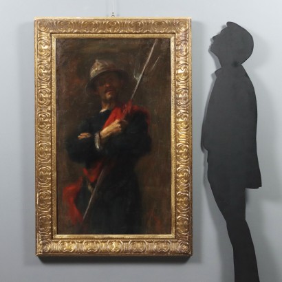 Dipinto di Antonio Valdoni,Figura di armigero,Antonio Valdoni,Antonio Valdoni,Antonio Valdoni,Antonio Valdoni,Antonio Valdoni