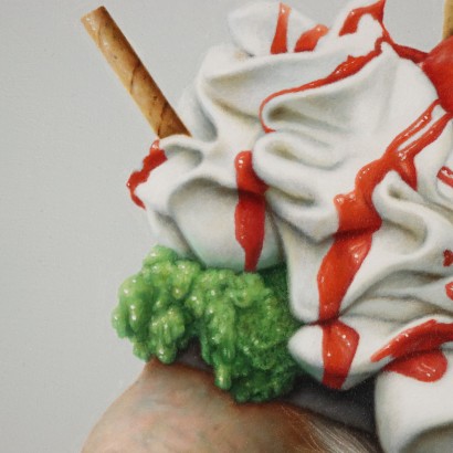 Dipinto di Fabio d'Aroma,La regina del gelato,Fabio D'Aroma,Fabio D,Fabio D,Fabio D,Fabio D,Fabio D