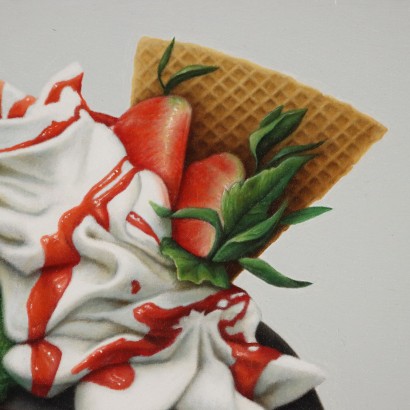 Dipinto di Fabio d'Aroma,La regina del gelato,Fabio D'Aroma,Fabio D,Fabio D,Fabio D,Fabio D,Fabio D