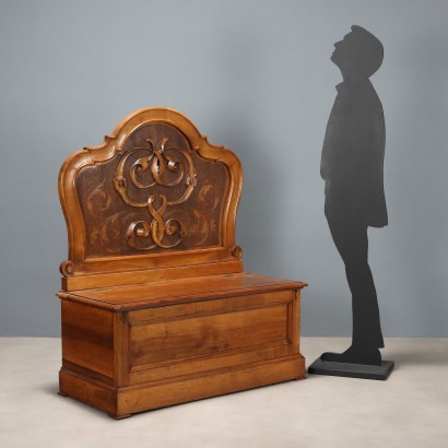 Cassapanca,Cassapanca Liberty in Noce