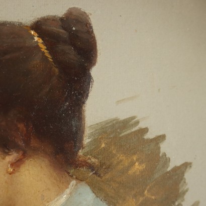 Dipinto di Giovanni Bevilacqua,Ritratto femminile,Giovanni Bevilacqua,Giovanni Bevilacqua,Giovanni Bevilacqua,Giovanni Bevilacqua