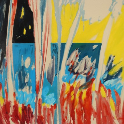 Dipinto di Enzo Migneco,Paesaggio,Enzo Migneco (Togo),Enzo Migneco (Togo),Enzo Migneco (Togo),Enzo Migneco (Togo),Enzo Migneco (Togo)