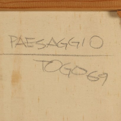 Dipinto di Enzo Migneco,Paesaggio,Enzo Migneco (Togo),Enzo Migneco (Togo),Enzo Migneco (Togo),Enzo Migneco (Togo),Enzo Migneco (Togo)