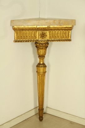 Coppia etagere ad angolo