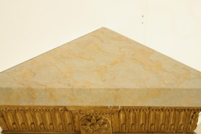 Coppia etagere ad angolo