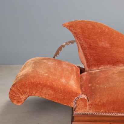 DORMEUSE,Dormeuse in Mogano