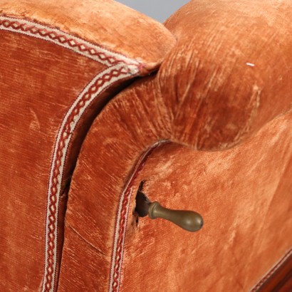 DORMEUSE,Dormeuse in Mogano