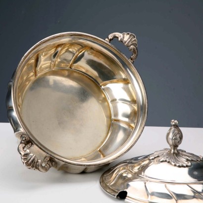 Zuppiera in Argento Christian F. Heise,Legumiera in Argento Christian F. Heise