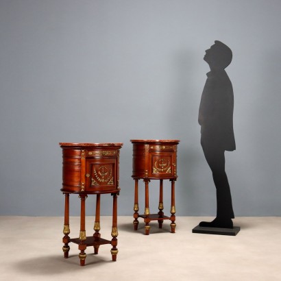 COMODINI,Comodini in Mogano