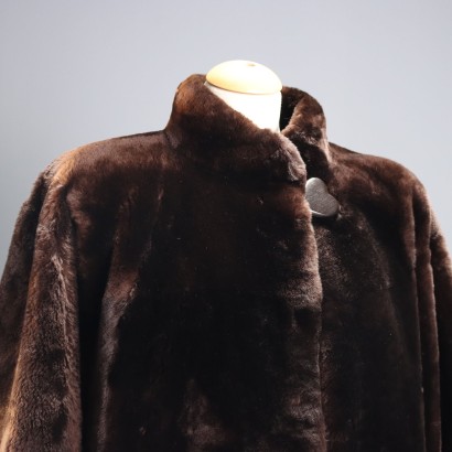 Yves Saint Laurent Cappotto in Pelliccia