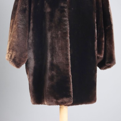 Yves Saint Laurent Cappotto in Pelliccia