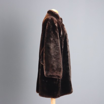 Yves Saint Laurent Cappotto in Pelliccia