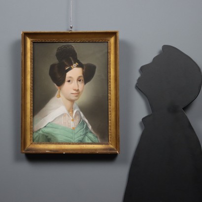 Dipinto Ritratto Femminile