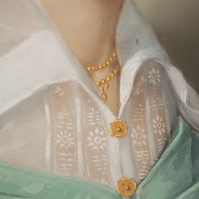 Dipinto Ritratto Femminile