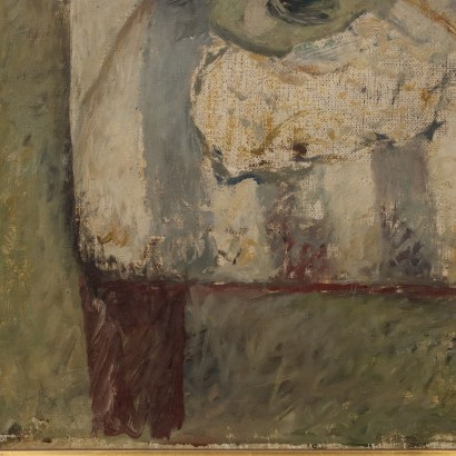 Dipinto di Gino Moro,Composizione con fiori in vaso,Gino Moro,Gino Moro,Gino Moro