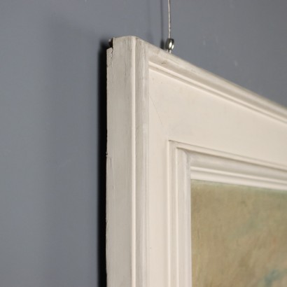 Dipinto di Gino Moro,Paesaggio dopo la pioggia,Gino Moro,Gino Moro,Gino Moro