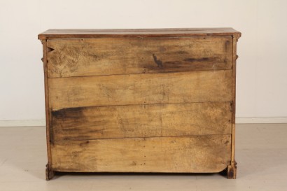Dresser, panel tallado, tapa de abeto subterránea, sólido del pino