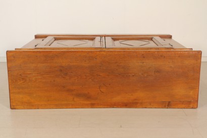 Dresser, panel tallado, tapa de abeto subterránea, sólido del pino