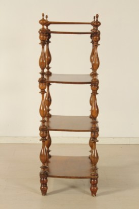 Etagere Regal, wandte sich stützen, Regale, vier Problem verbunden