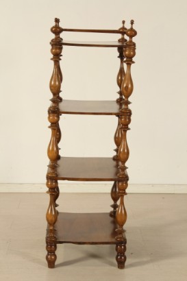 Etagere Regal, wandte sich stützen, Regale, vier Problem verbunden