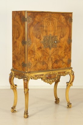 Burr Walnut Secretaire