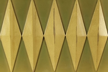 Mobile bar 50 years, elegant, veneered, rosewood, lacquered Interior, mirrors and glass, marble and Crystal, riser and back in wood, brass, good condition