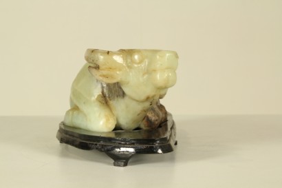 antiques, objects, china, twentieth century, bison, sculptures, jade