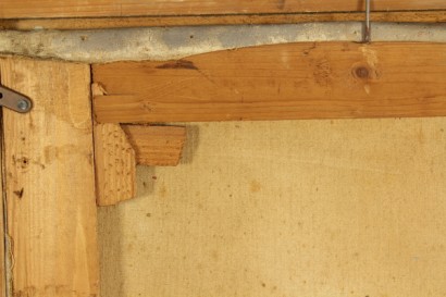 art, twentieth century, 1935, Luigi Zago (1894-1952), Garden, oil paintings on canvas