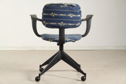 antique chair, swivel chair, Chair 50 years with metal frame
