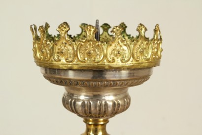 antiques, chandeliers and lamps, twist, second half of 800