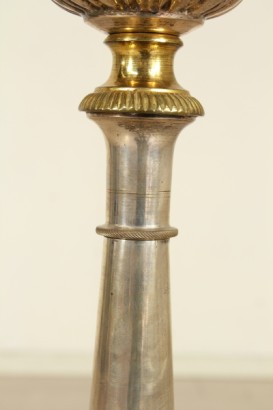 antiques, chandeliers and lamps, twist, second half of 800