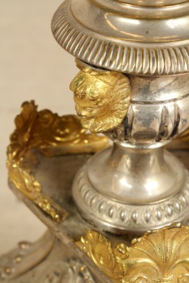 antiques, chandeliers and lamps, twist, second half of 800